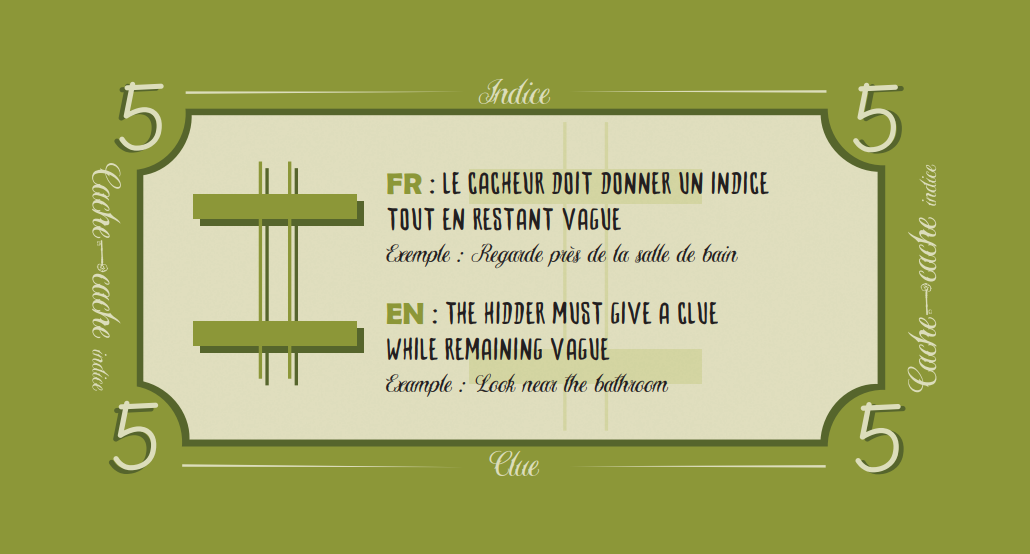 Billet Indice (5 points)